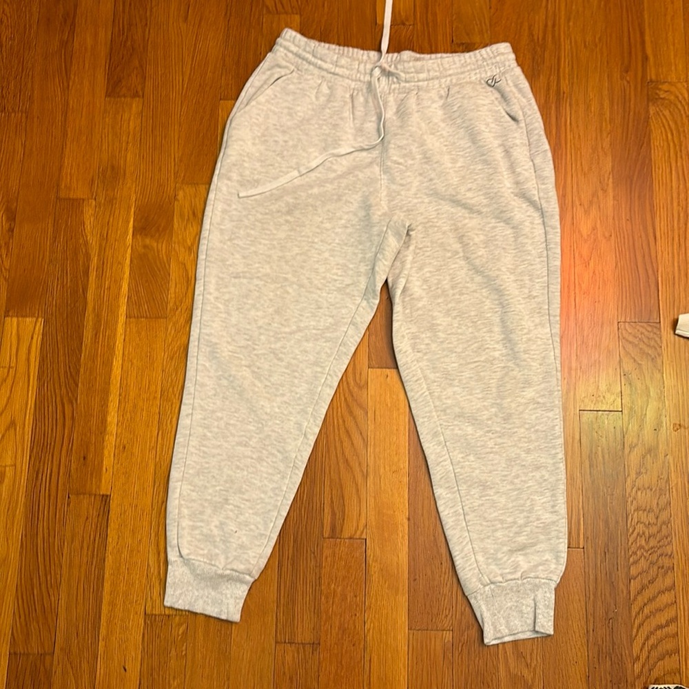 Heather grey joggers